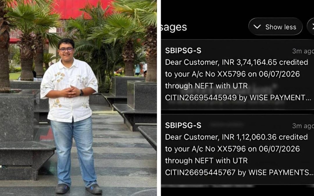 Btech Dropout Income Claims: 22-year-old says he earns ₹4.8 lakh a month; viral post fuels IIT tag debate