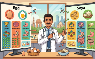 Egg or soya? Delhi NCR Doctor explains the protein debate